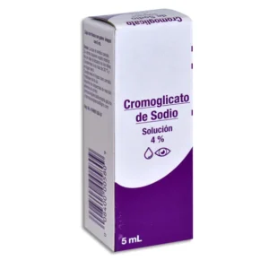 Cromoglicato de sodio 4% frasco 5ml gotero