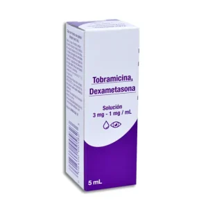 TOBRAMICINA, DEXAMETASONA 5ml oftalmica (tracidex)