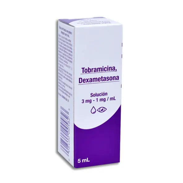 TOBRAMICINA, DEXAMETASONA 5ml oftalmica (tracidex)