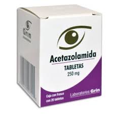 Acetazolamida 250mg c/20 tabs