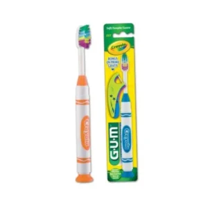 Cepillo crayola con hilo dental G.U.M