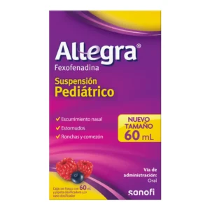 Fexofenadina 6mg/ml ALLEGRA pediatrico