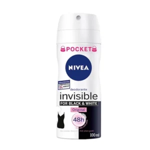Desodorante nivea black & white 100ml viaje