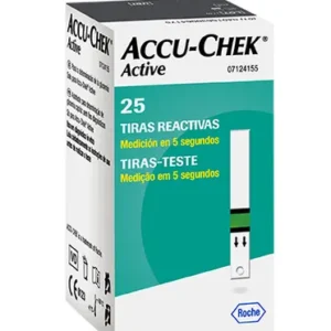 Accu-Chek 25 tiras reactivas