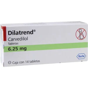 Carvedilol 6.25Mg C/14 Tabs Dilatrend