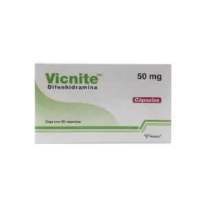Difenhidramina 20 cap 50 mg VICNITE