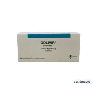 Isoconazol 1 g crema vaginal c/7 aplicadores