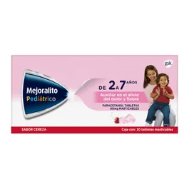 Mejoralito pediátrico 80 mg c/30 tabs