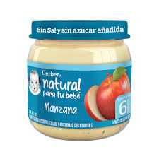 Gerber manzana 113g +6 meses de edad