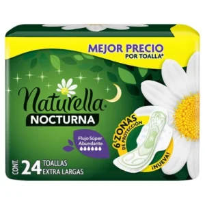 Naturella toalla noccturna c/24 toallas