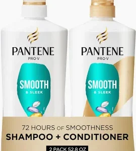 Shampoo + acondicionador anti frizz pantene