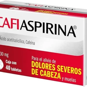 Cafiaspirina 500Mg/30Mg Caja Con 40 Tabletas