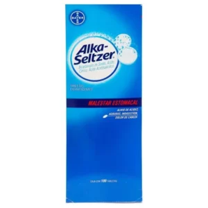 Alka seltzer tabletas c/100 efervecene