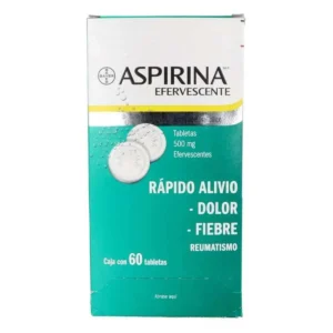 ASPIRINA  500 MG EFRVECENTE, PIEZA