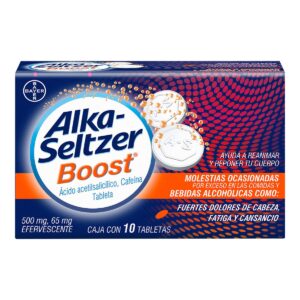 ALKA- SELTZER BOOST CON 10 TABS