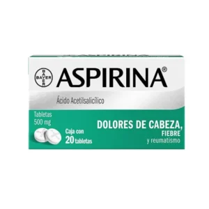 ASPIRINA 500 MG 20 TAB