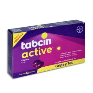 Tabcin active c/12 caps