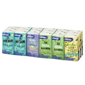 Kleenex Pañuelos Desechables, Paquete Con 24 Pañuelos De Bolsillo