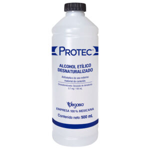 Alcohol Etílico 500 Ml, Protec