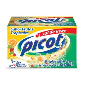 Sal de uvas picot sabor de frutas tropicales c/ 10 sobres