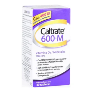 Caltrate 600+M c/30 tabs