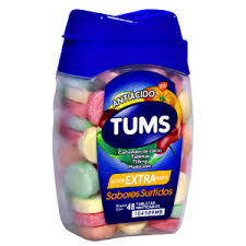 TUMS ANTIACIDO SABORES SURTIDOS 48 TAB/750 MG