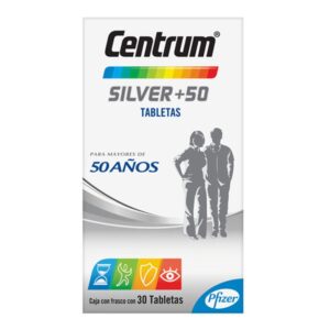 Centrum silver +50 c/30 tabs mayores de 50