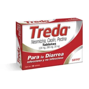 TREDA Neomicina, caolin, pectina c/10 tabs