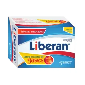LIBERAN (SIMETICONA) 50 MG CON 60 TABS MASTICABLES