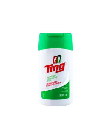 Ting talco acido undecilenico, undecilenato de zinc, triclosan 85g