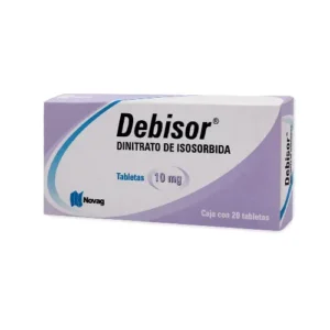 DEBISOR (ISOSORBIDA) 10 MG 20 TABS