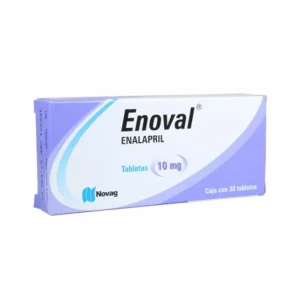 ENOVAL (ENALAPRIL) 10 MG CON 30 TABS