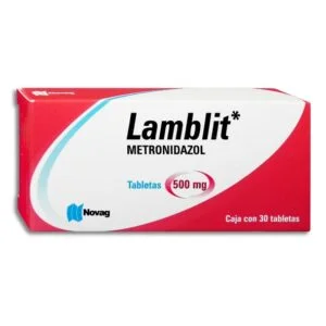 Metronidazol LAMBLIT 500mg c/30 tabs