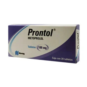 PRONTOL (METOPROLOL)100 MG CON 20 TABS