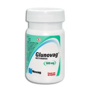GLUNOVAG (METFORMINA) 500 MG CON 60 TABS