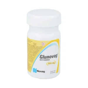 GLUNOVAG (METFORMINA ) 850 MG CON 60 TABS