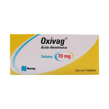 OXIVAG (ACIDO ALENDRONICO) 70 MG CON 4 TABS