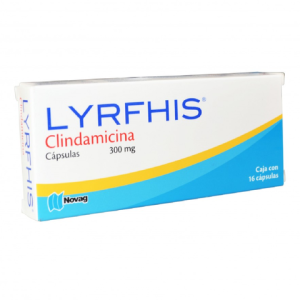 Clindamicina 300mg c/16 caps LYRFHIS