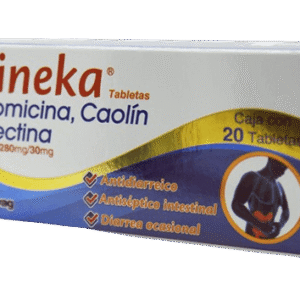 NEOMICINA, CAOLÍN Y PECTINA C/20 TABS NINEKA 129, 280, 30MG
