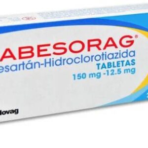 Ibersartan- hidroclorotiazida 150-12.5mg c/28 tabs