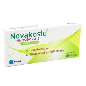 NOVAKOSID (SENOSIDOS ) CON 20 TABS