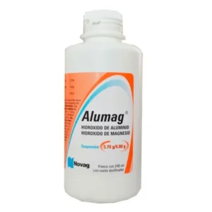 hidroxido de aluminio/ hidroxido de magnesio 3.70/ 4g 240ml