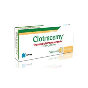 Tramadol 37.50mg Paracetamol 325mg  20 tab  CLOTRACEMY