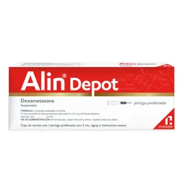 Alin depot dexametasona 8mg/2ml inyectable