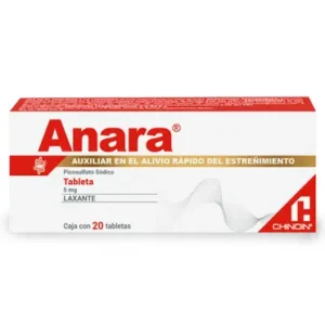 Anara laxante 5mg c/ 20 tab (picosulfato sodico)