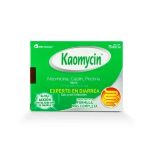 Kaomycin (Neomicina, caolin pectina) c/20 tabs
