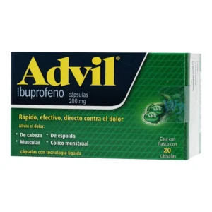 Ibuprofeno 200Mg Advil Verde