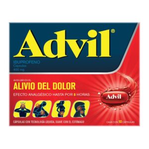 ADVIL ibuprofeno 400mg c/10 caps
