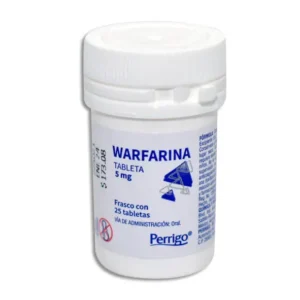 Warfarina 5mg c/25 tabs