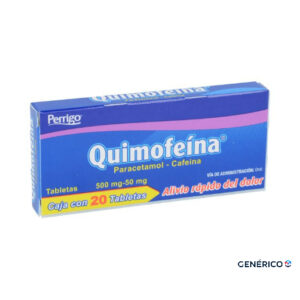 Paracetamol-cafeina 500mg/50mg c/20 tabs